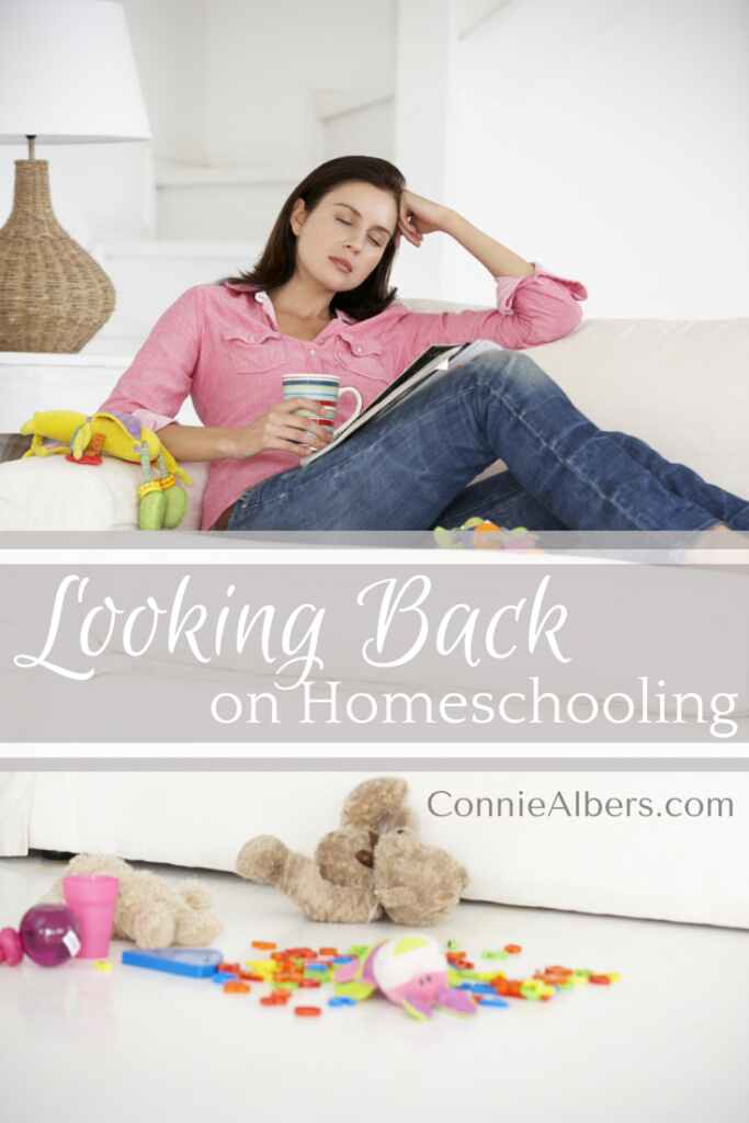 Looking back on homeschool is a time of great reflection. Finish your journey strong and be proud of your job well done. Our children are our greatest assets. Christian motherhood encouragement from ConnieAlbers.com