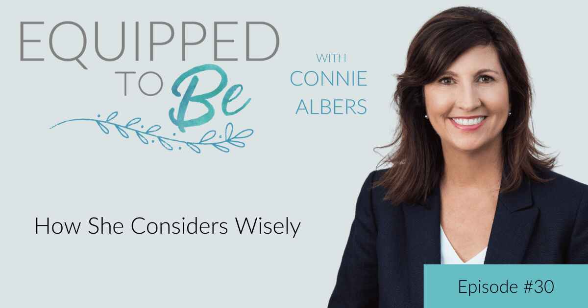 How She Considers Wisely - ETB #30