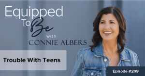 Trouble With Teens: A Parent's Compass ETB 209