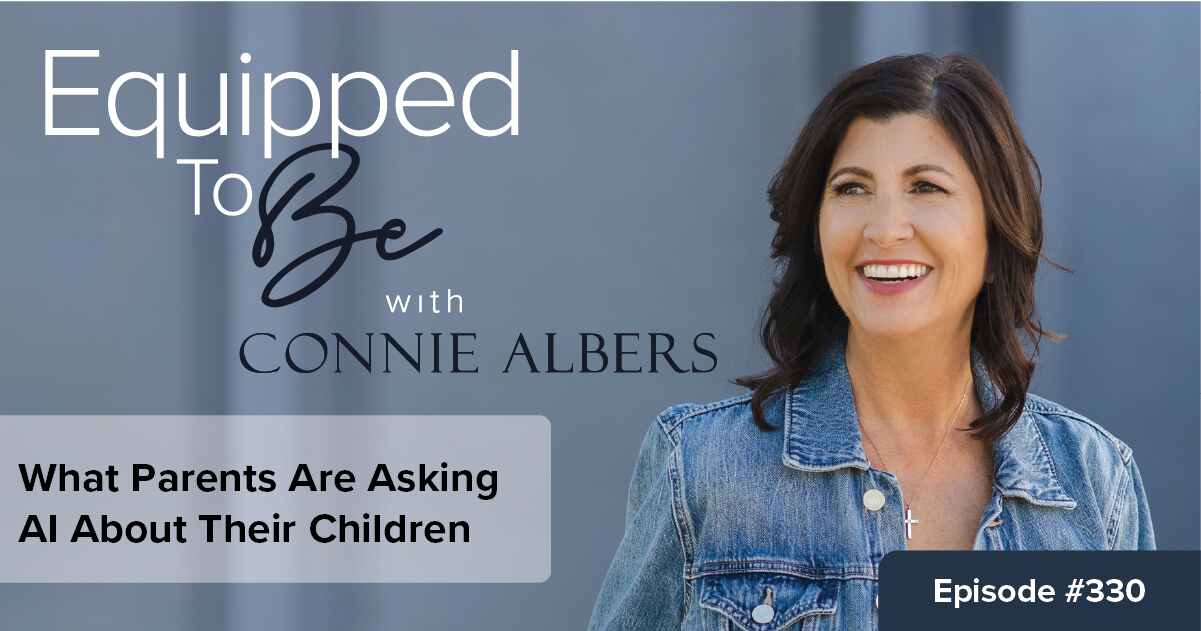 Connie Albers discussing what parents are secretly asking AI about their children